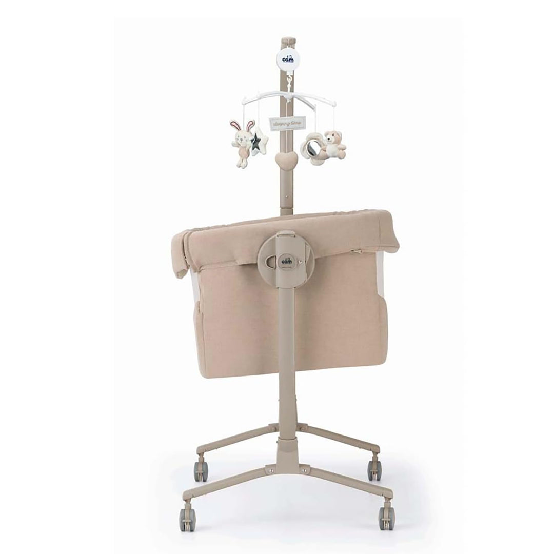 Baby Beistellbett Cullami | Mehr Farben verfügbar | inkl. Wippfunktion | 8-fach höhenverstellbar, Fa