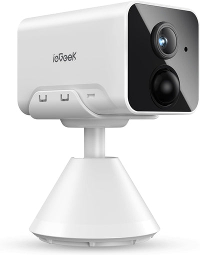 ieGeek 1080P HD Überwachungskamera Innen Akku,Überwachungskamera Innen WLAN 2.4GHz, WLAN Ip Kamera m