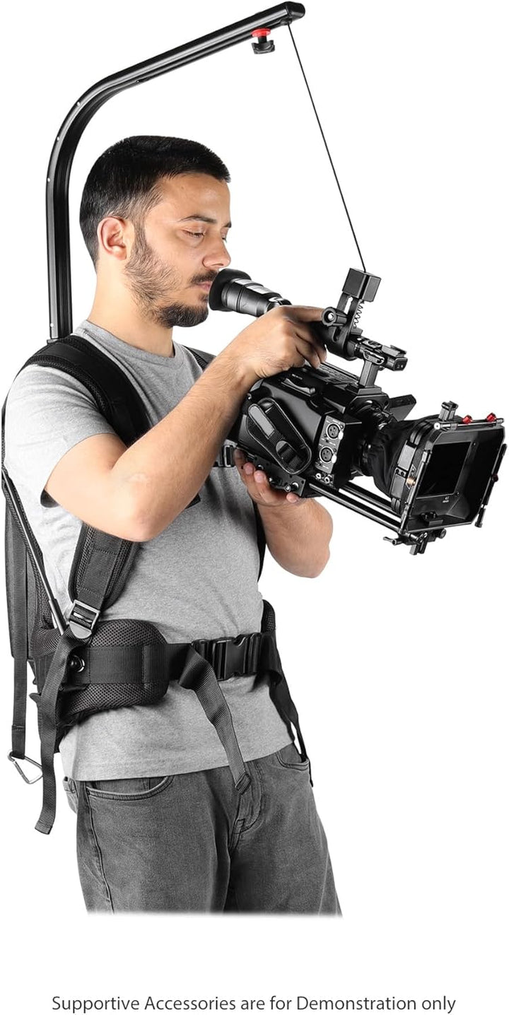 FLYCAM Basic Flowline Body Mount Stützweste mit 180° Drehung für Kamera, Camcorder und 3-Achsen-Gimb