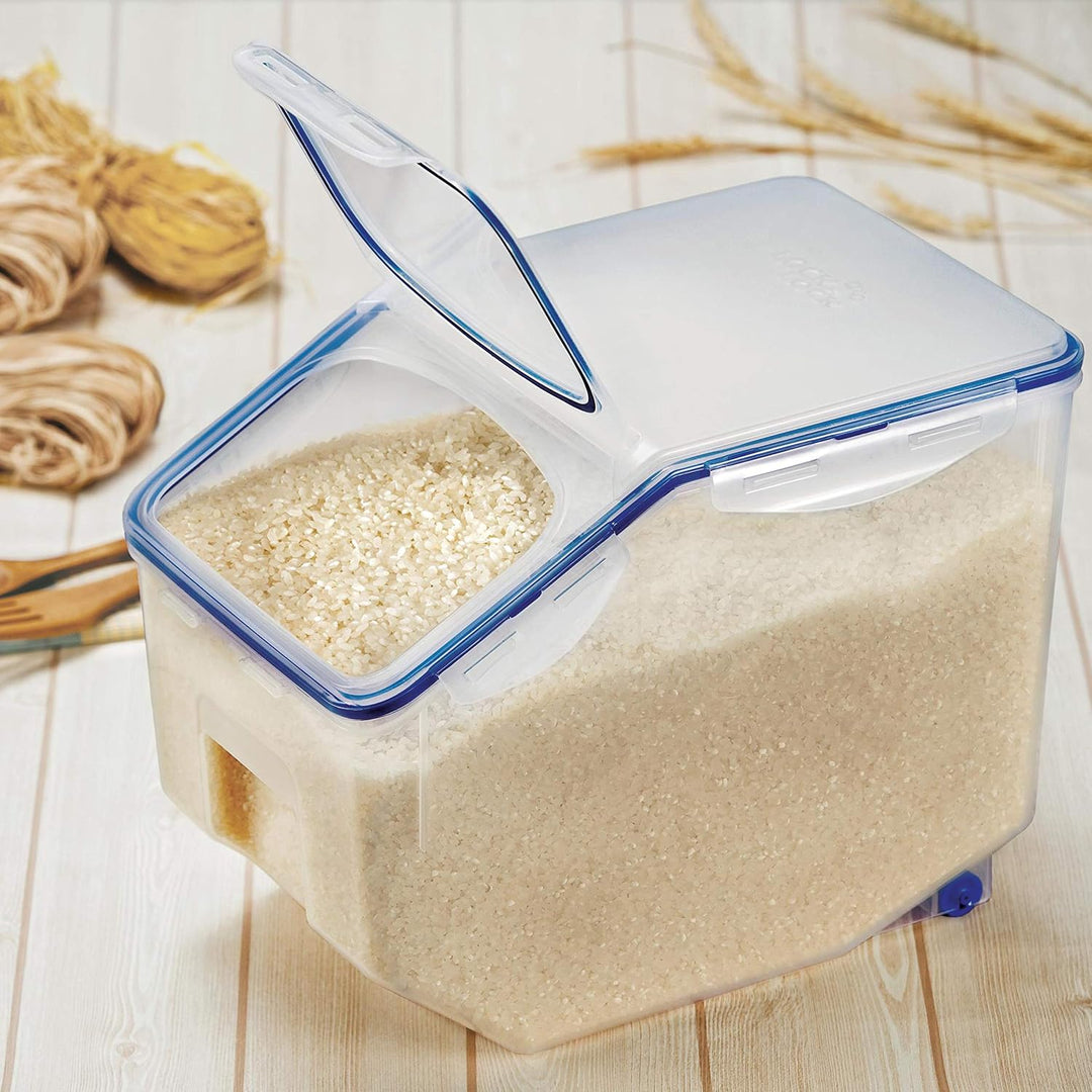 LocknLock PP Classic Küchen Caddy, 350 x 230 x 270 mm, 12 L, 100% Luftdicht, Cleveres Verschluss-Sys