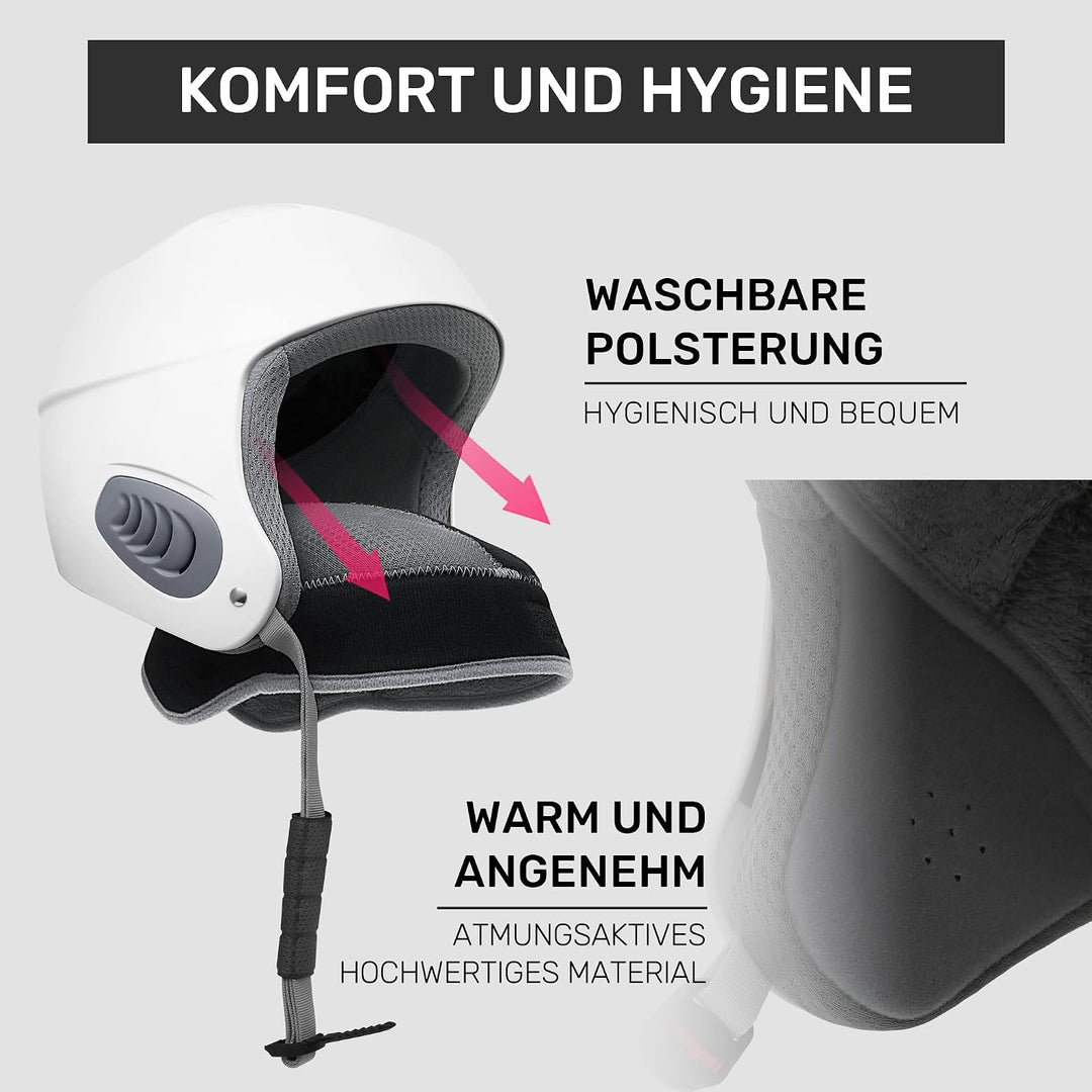 Westt Skihelm für Damen Herren Jugend Kinder Snowboardhelm Schneesporthelm für Skifahren, Atmungsakt