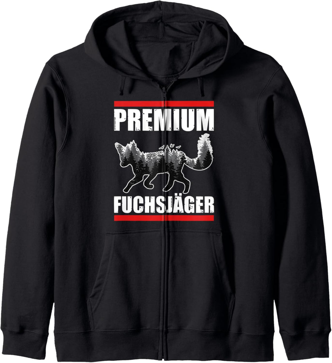 Fuchsjäger Jäger Jagd Kapuzenjacke