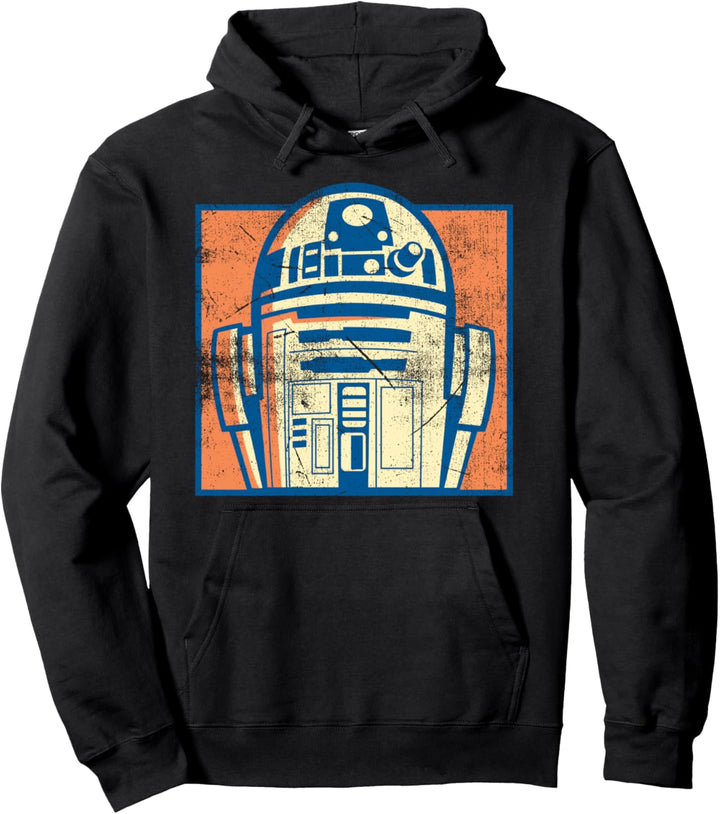 Star Wars R2-D2 Three Toned Portrait Pullover Hoodie
