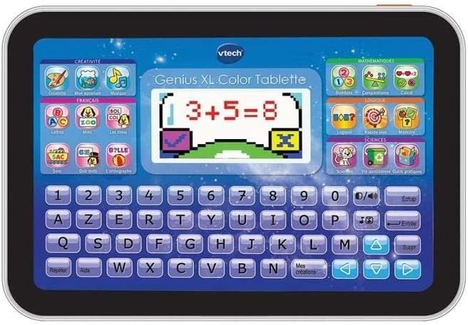 VTech 155205 Genius XL Color Tablet, schwarz/weiss