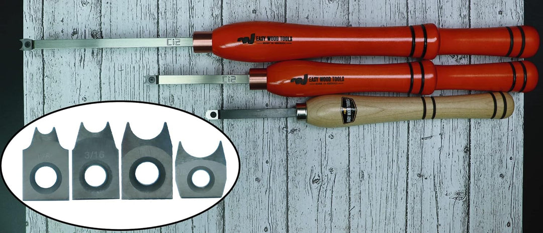 Easy Wood Tools 1/8" Negative Rake Beading Cutter (2800NR)