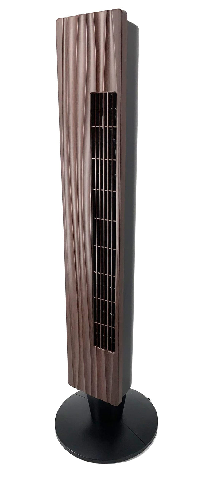Be Cool Turm-Ventilator – Effektiver Lüfter für Innenbereich, 3 Geschwindigkeitsstufen, edle Holz-Op