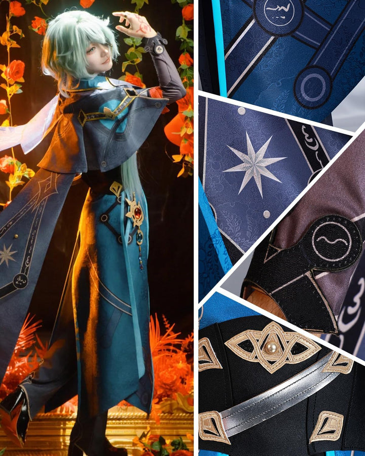CR ROLECOS Honkai Star Rail March 7th Cosplay Kostüm Outfit Spielfiguren Uniform Full Set Halloween