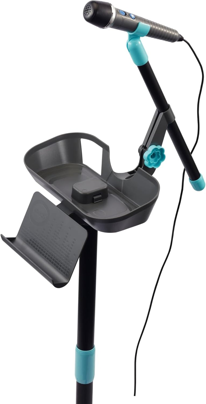 VTech Kidi Super Star DJ Studio Black – 10-in-1 Karaokespielzeug mit Mikrofon, abnehmbarem DJ-Mischp