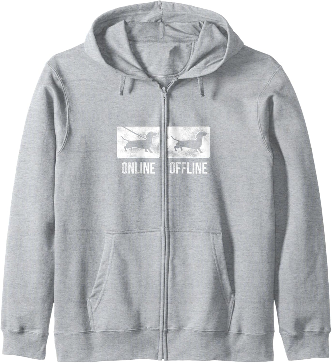 Dachs Online Offline Gassi Gehen Hundebesitzer Hunde Kapuzenjacke
