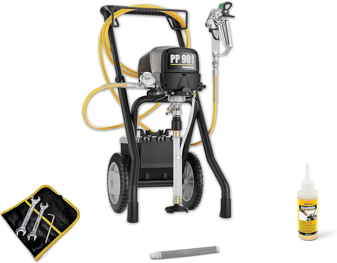 WAGNER Airless Farbsprühsystem Power Painter 90 Extra Spraypack HEA auf