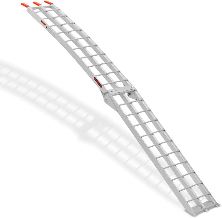 1x ConStands Alu II - Auffahrrampe Motorrad Alu Klappbar Auffahrschiene Verladerampe bis 340 kg