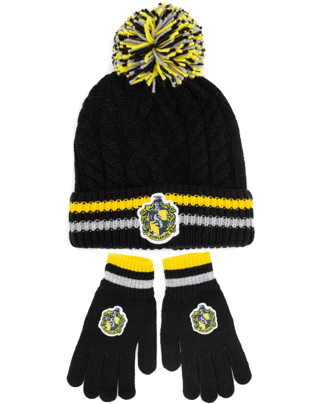 Harry Potter Hut und Handschuhe Set Erwachsene | Herren Damen Gryffindor Ravenclaw ODER Slytherin Hu