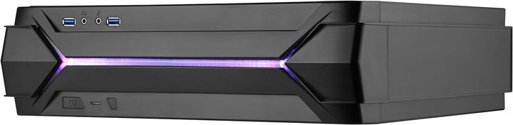 SilverStone SST-RVZ03B - Raven Mini-ITX Gaming Computer Gehäuse, RGB, schwarz, SST-RVZ03B