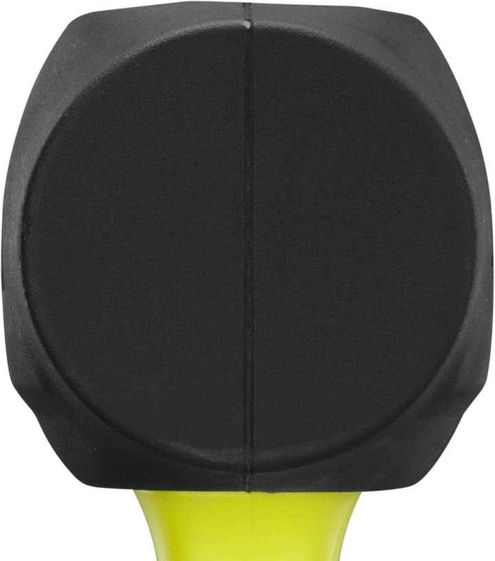 RYOBI Gummihammer mit Griff aus Hickory-Holz, schwarz, 450 Gramm RHHM450 Schlägel 450 g, Schläg