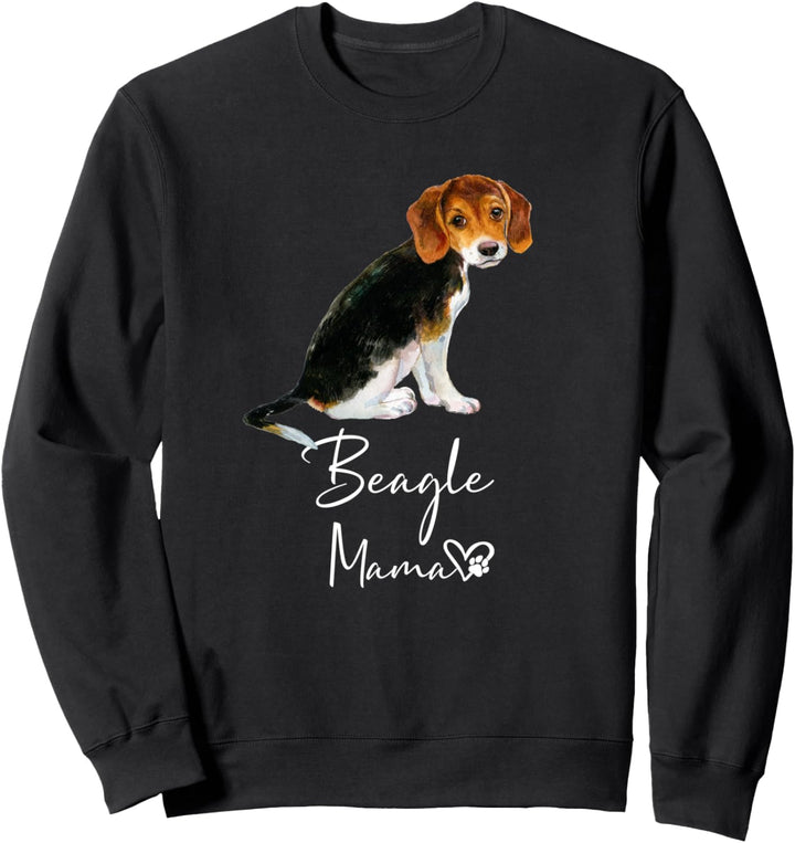 Beagle Mama Hundemama Hund Frauchen Haustier Geschenk Sweatshirt