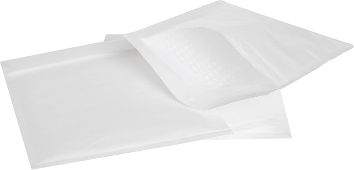 100 Luftpolsterversandtaschen G 7/G17, 250x350 mm, Gepolstert, Selbstklebend, Umschlag, Weiss, Versa