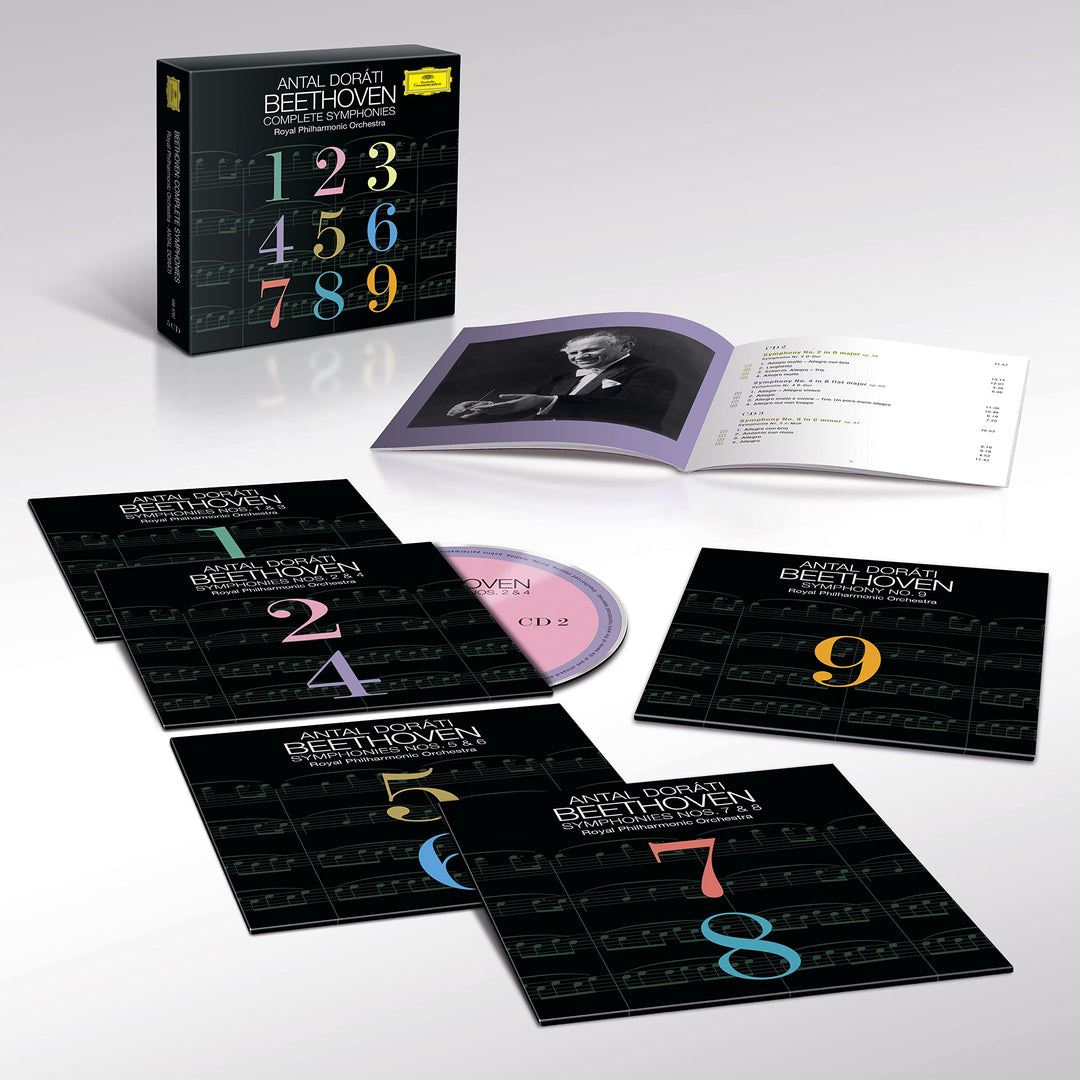 Antal Doráti & Royal Philharmonic Orchestra: Beethoven Sämtliche Sinfonien (Nr.1-9), Audio-CD