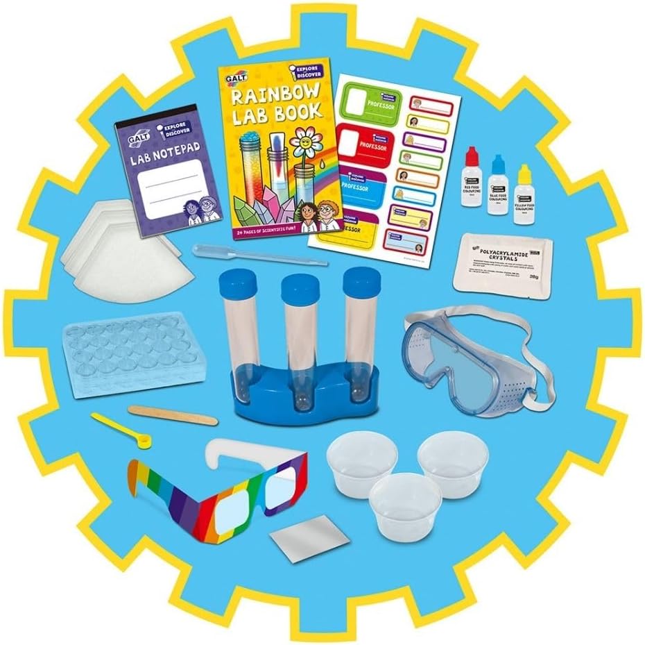 Galt Toys, Rainbow Lab, Science Kit for Kids, Ages 5 Years Plus