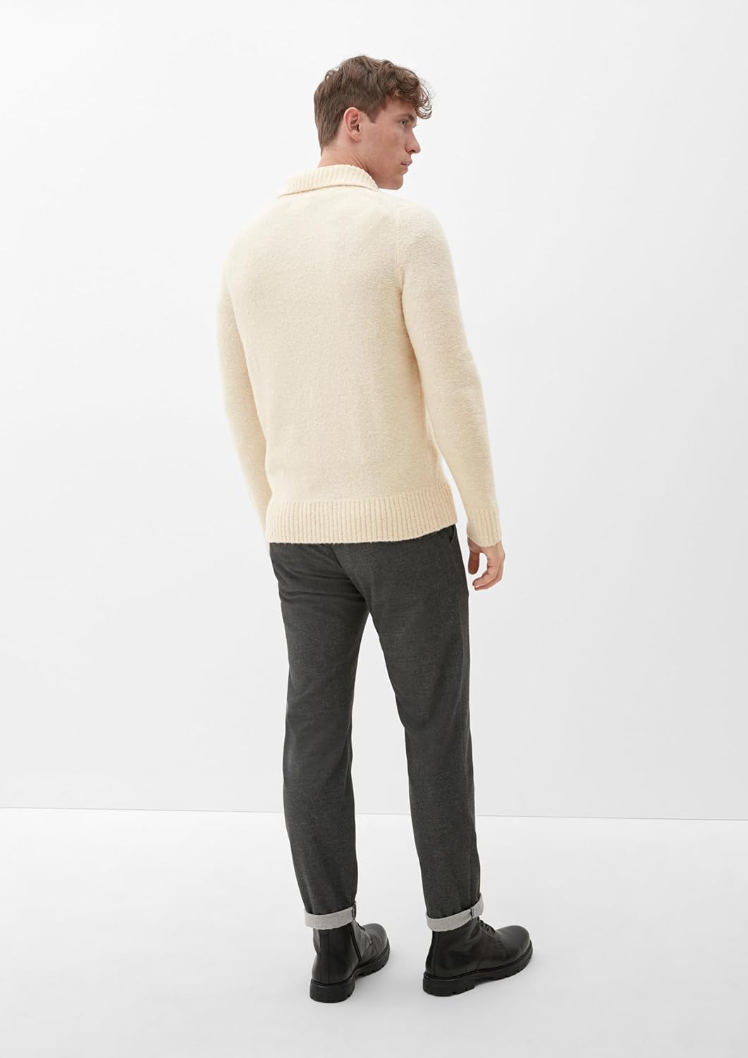 s.Oliver Herren Sweater XXL Brown, XXL Brown
