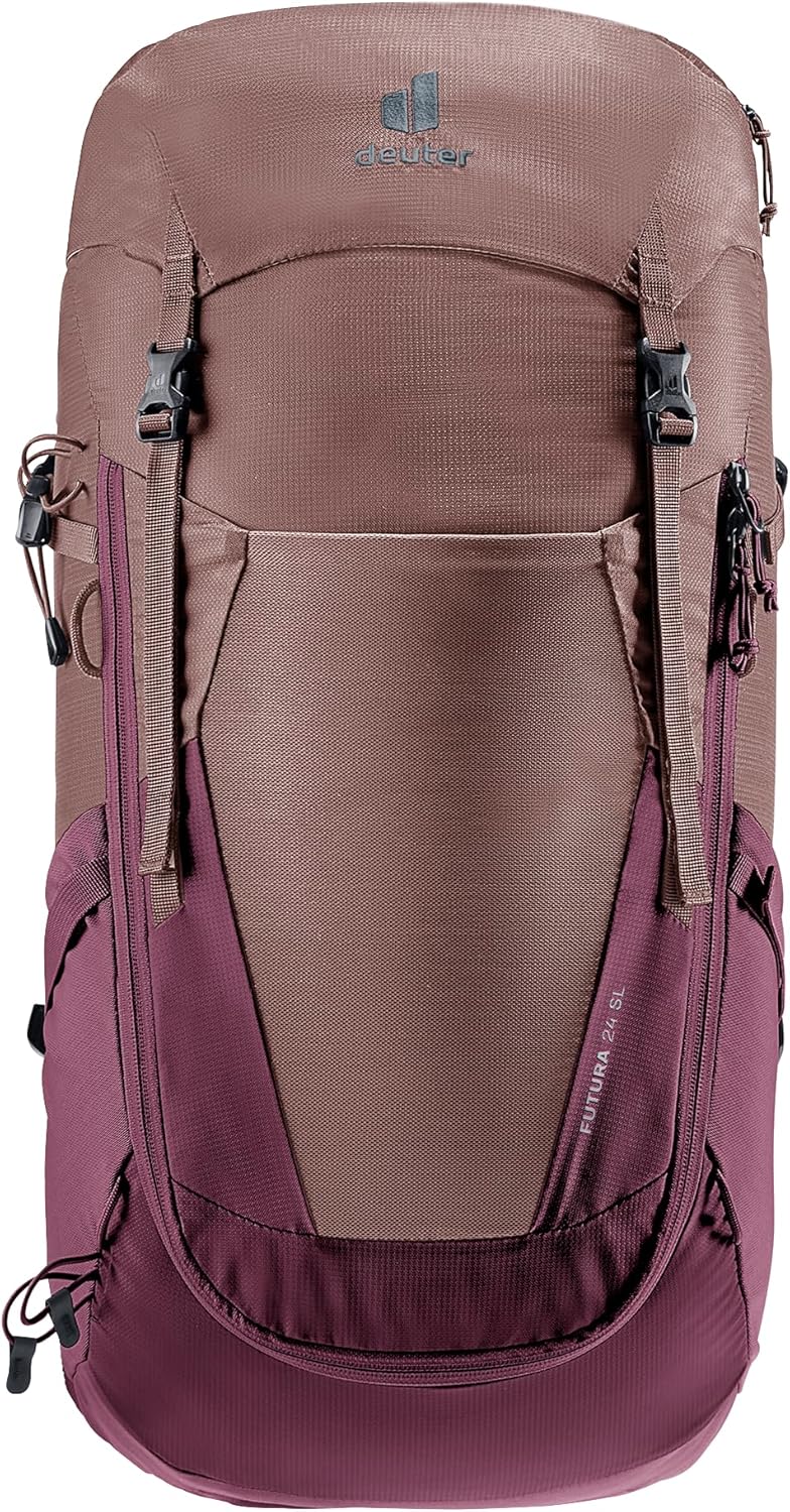 deuter Damen Futura 24 Sl Wanderrucksack (1er Pack) 24 L (58 x 30 x 20cm) Ashrose-cassis, 24 L (58 x
