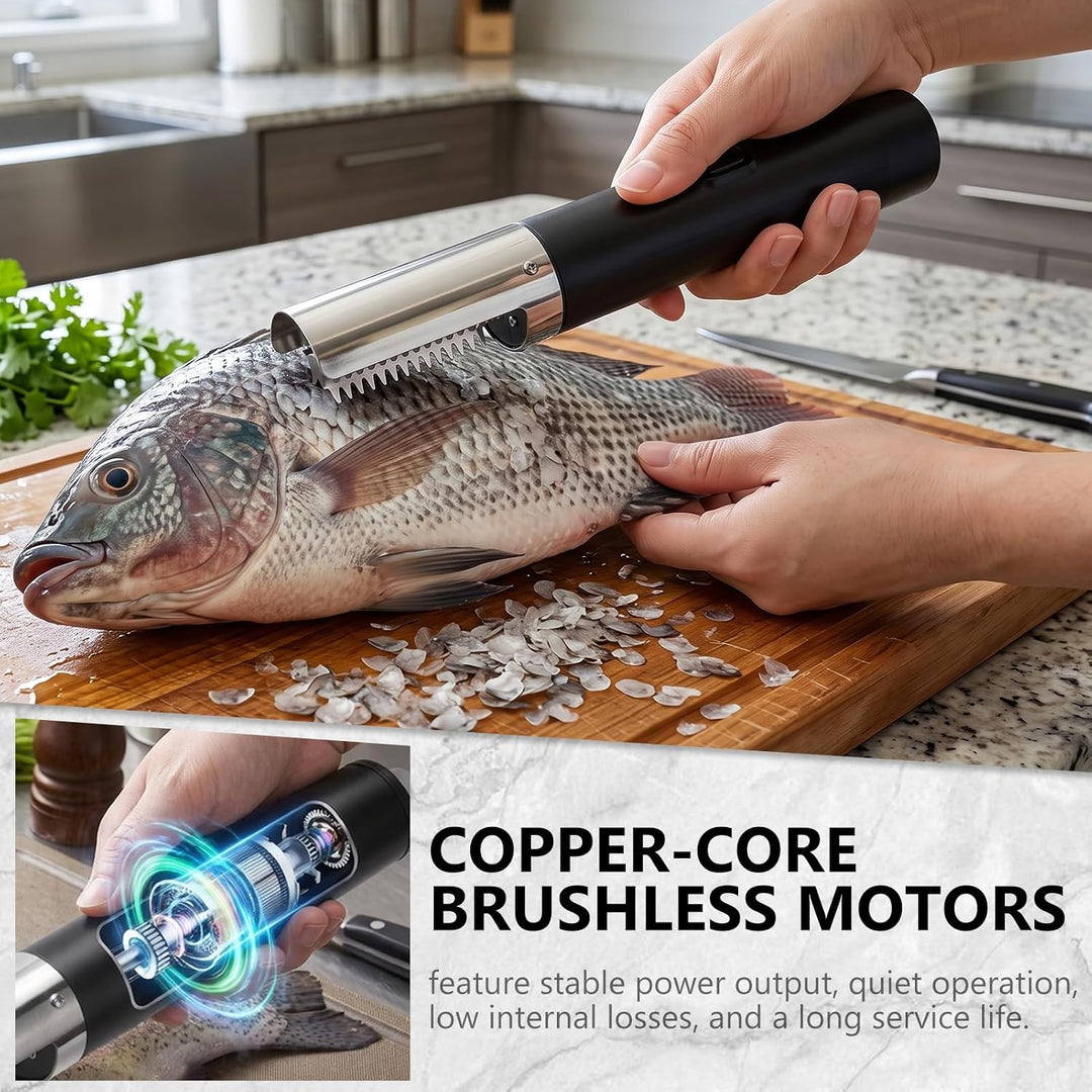 24000RPM Fischentschupper, Elektrischer Fischentschupper mit rutschfestem Griff – automatischer, was