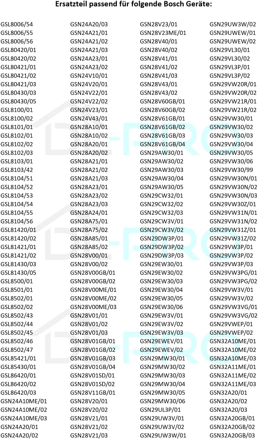 DL-pro 2x Kühlakku 218x135x27mm kompatibel mit Bosch Siemens 00085716 085716 Kühlelement Gefrierakku