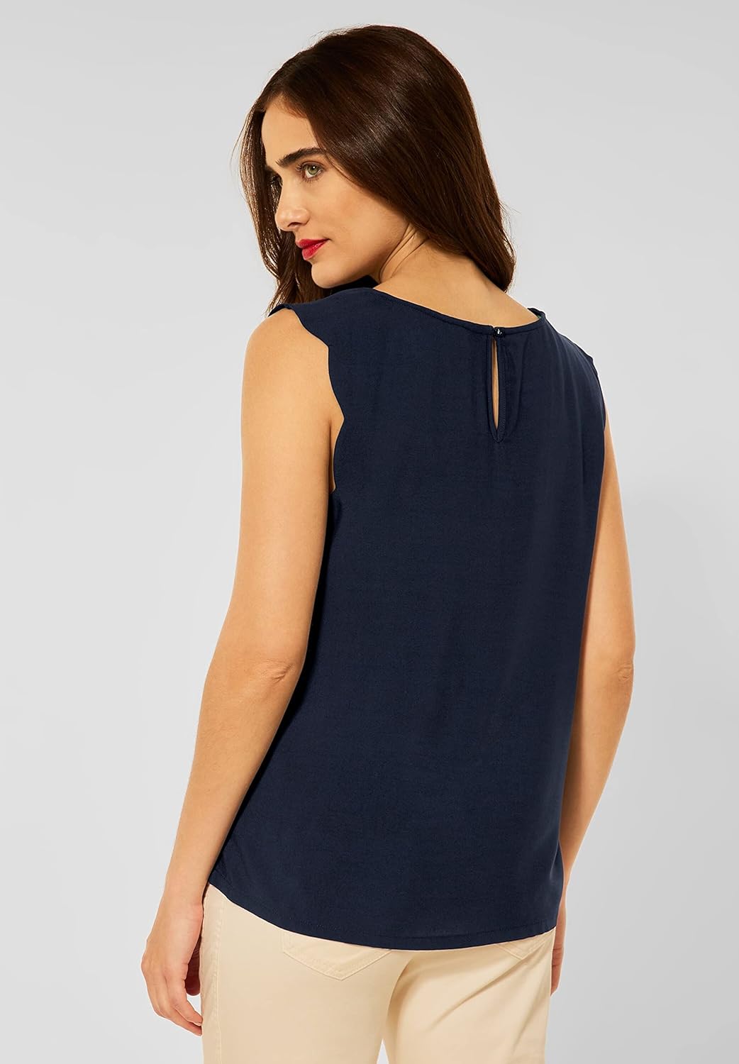 Street One Damen A343328 Blusentop, Grand Blue, 38