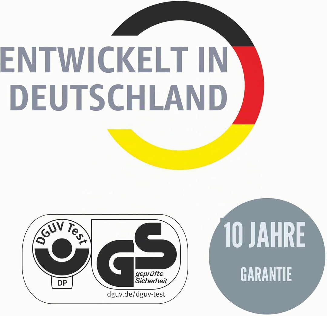 Leitz Büroheftgerät für 30 Blatt, Tacker aus Metall mit Kunststoffelementen, Inkl. 200 Heftklammern,