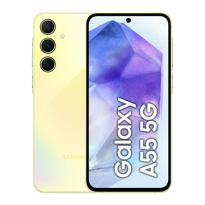 Samsung Galaxy A55 5G Smartphone, Android-Handy ohne Vertrag, 128 GB - 8 GB RAM, 2 Tage Akkulaufzeit