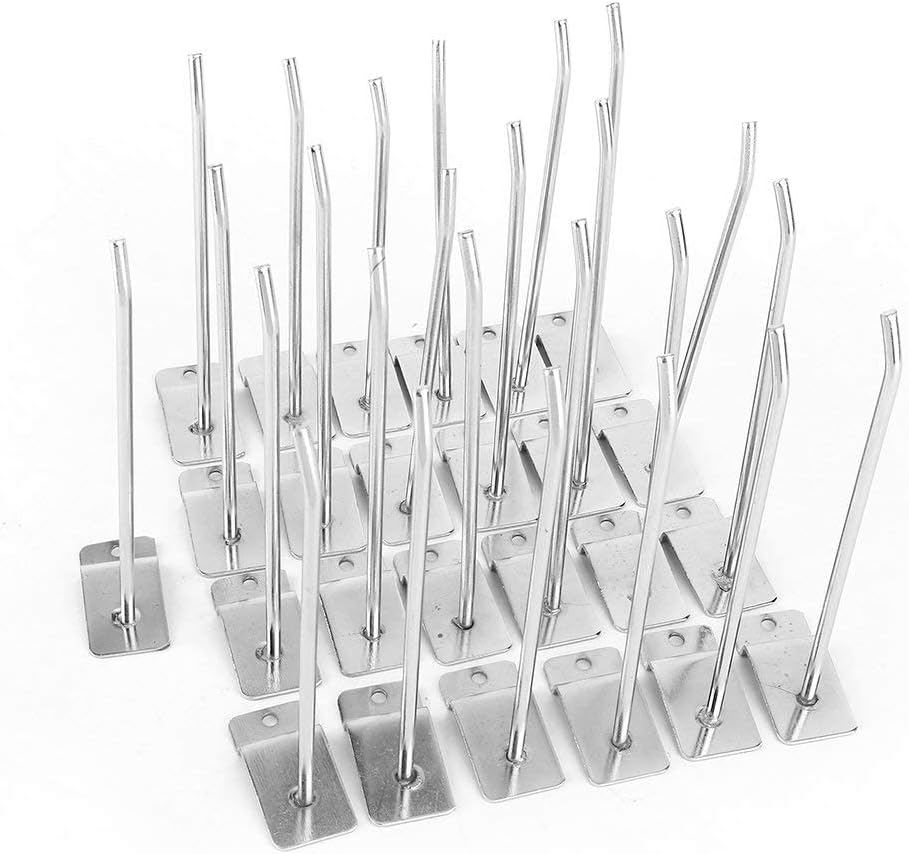 Slatwall Hake Set 25Pcs 6 Zoll Panel Haken Lamelle Wandpaneel Haken Werkzeughalter Kleiderbügel Disp
