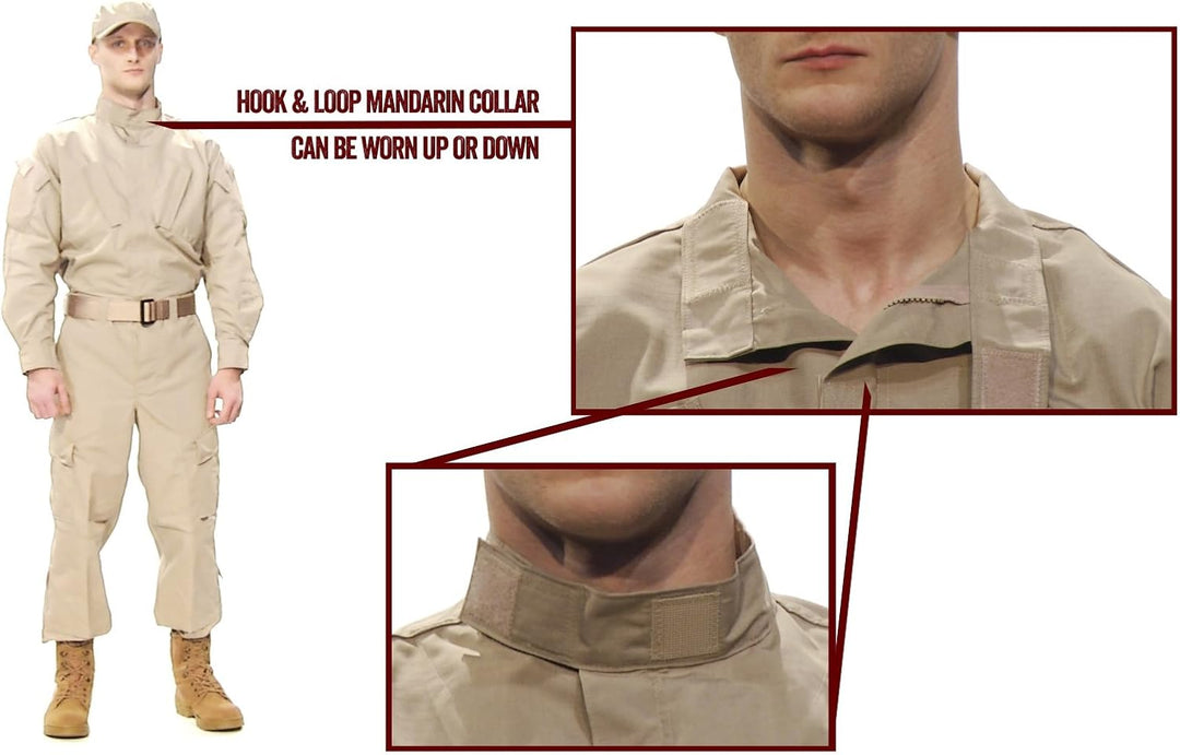 Tru-Spec Herren Taktische Shirtttactical Response Uniform Langärmlig Multicam Black L, Multicam Blac