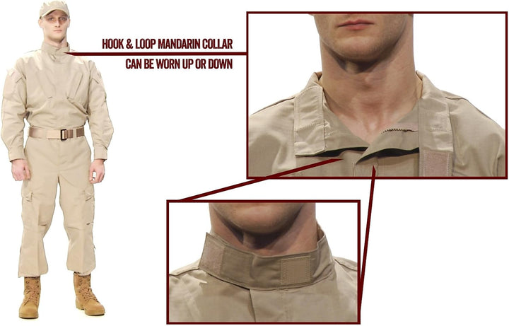 Tru-Spec Herren Taktische Shirtttactical Response Uniform Langärmlig Multicam Black L, Multicam Blac