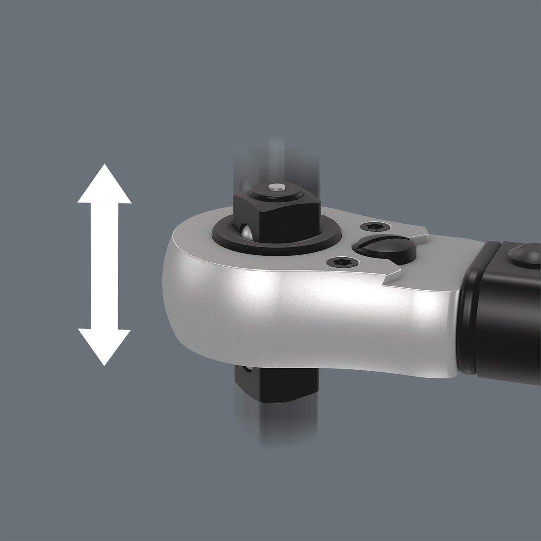 Wera 05075625001 Click-Torque C 2 Push R/L, einstellbarer Drehmomentschlüssel, 1/2", 20-100 Nm &amp; 781