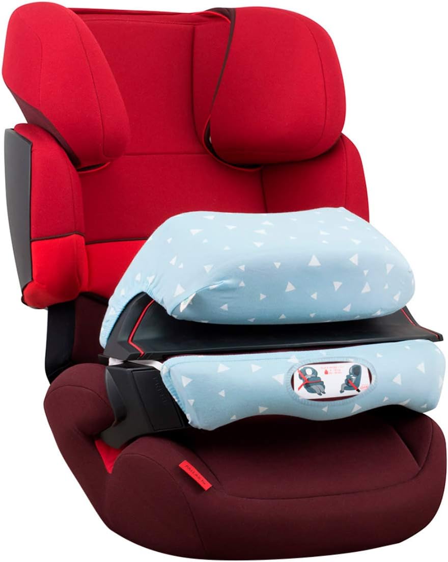 JYOKO Kids Bezug für Zubehör kompatibel mit Cybex Pallas Fix (Blue Sparkles), Blue Sparkles