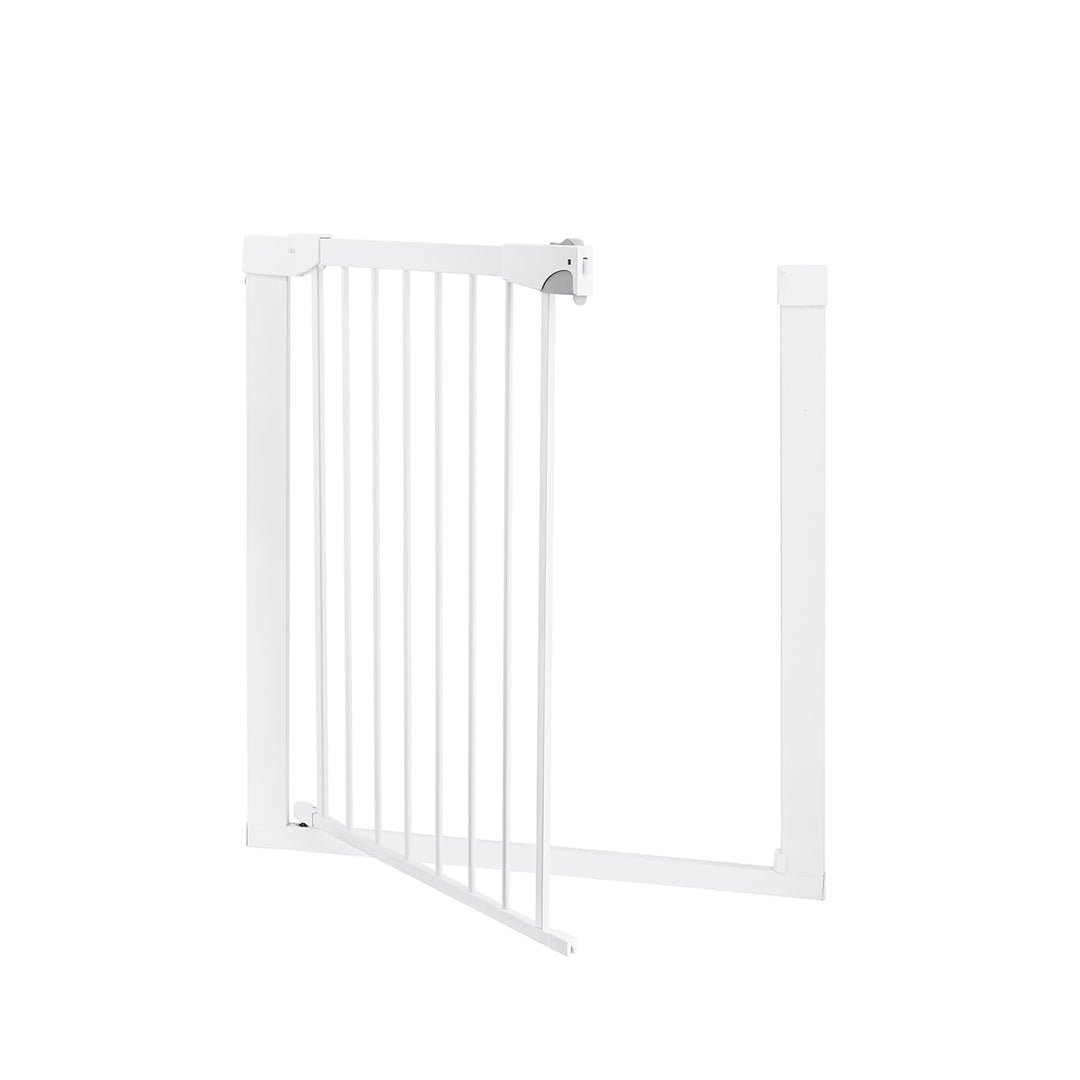MoMi Baby-Absperrgitter PAXI Plus, Tür- und Treppenschutzgitter 75-82 cm erweiterbar bis 103 cm, ink