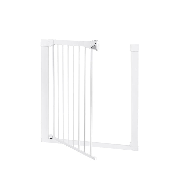 MoMi Baby-Absperrgitter PAXI Plus, Tür- und Treppenschutzgitter 75-82 cm erweiterbar bis 103 cm, ink