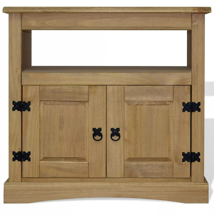 Tidyard TV Rack Regal TV Schrank Mit 1 Schrank und 1 Regal Fernsehtisch Fernsehtisch, Allzweckschran