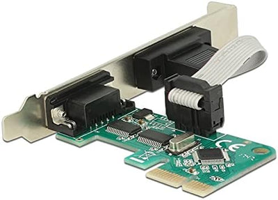 Delock PCI Express Karte zu 2 x Seriell RS-232