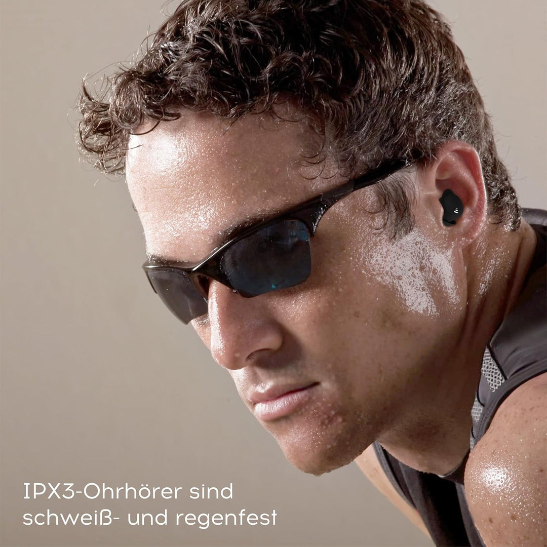 Schlafkopfhörer, Mini Kopfhörer zum Schlafen Kabellose Bluetooth 5.3 Flüssiges Silikon kopfhörer sch