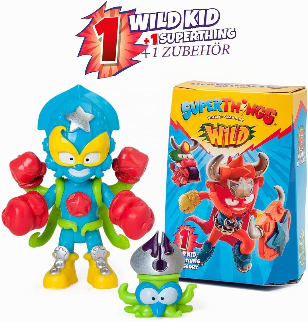 SUPERTHINGS Rivals of Kaboom - SUPERTHINGS Wild Kids - Komplette Sammlung der 6. Kazoom Kids mit Tie