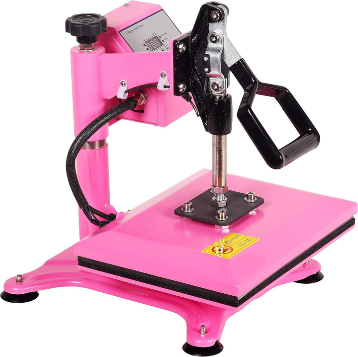 RICOO Transferpresse Heizpresse 30x23 cm Profi Schwenkbar Hitzepresse für T-Shirt Druckpresse Power
