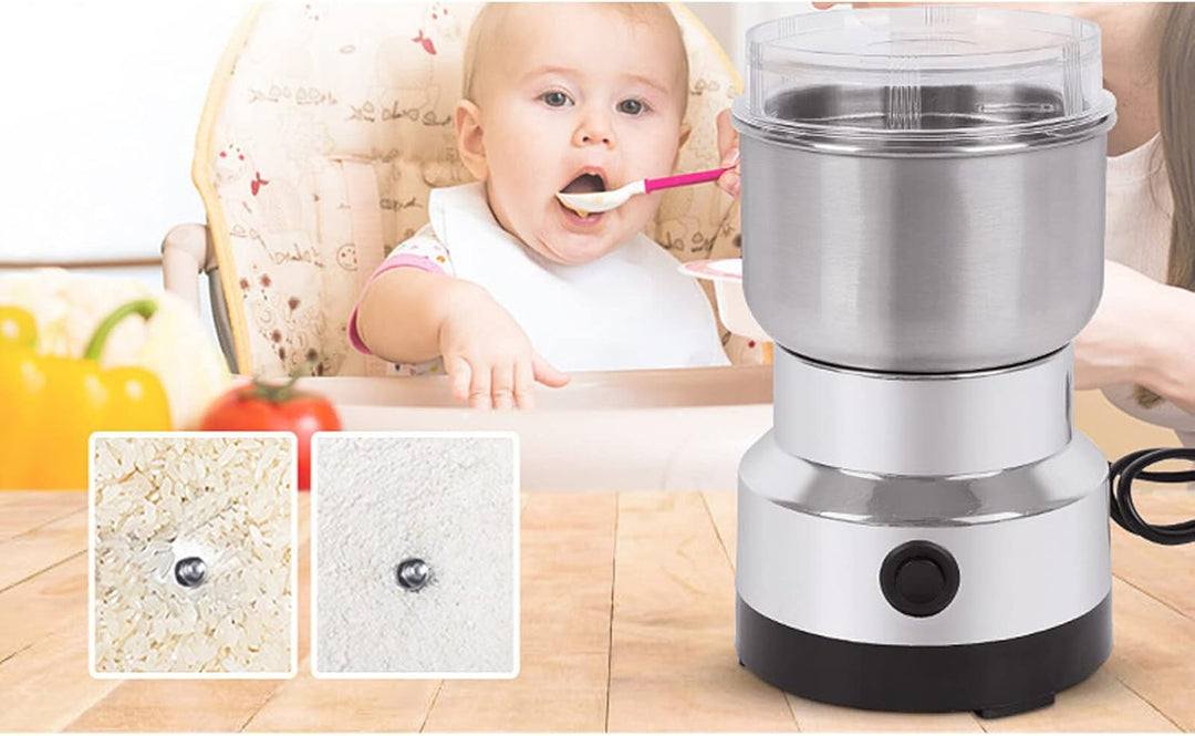 Elektrische Getreidemühle Gewürz Superfine Mühle Smash Maschine Elektrische Mühle Mini Mühle Trichte