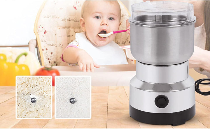 Elektrische Getreidemühle Gewürz Superfine Mühle Smash Maschine Elektrische Mühle Mini Mühle Trichte