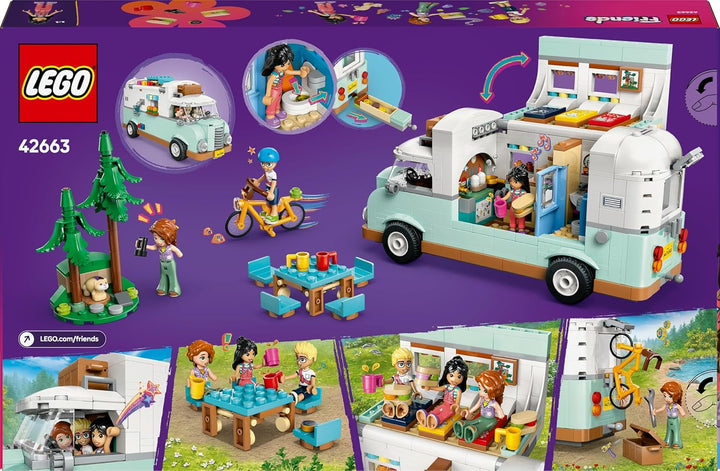 LEGO Friends Wohnmobil, Bauset für Rollenspiele mit einem Spielzeug Wohnwagen, Geschenk für Mädchen