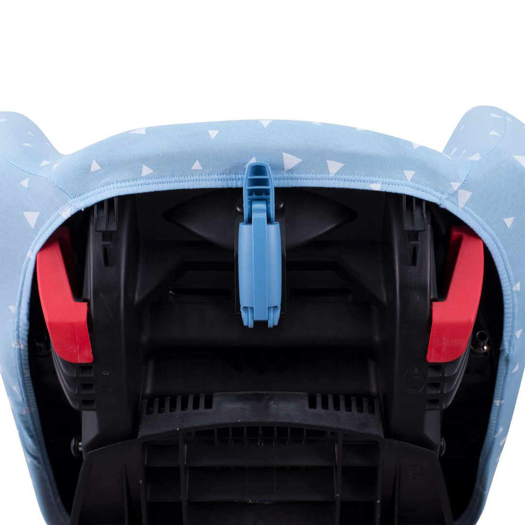 JYOKO Kids Bezug kompatibel mit Bébé Confort Iseos Neo (Blue Sparkles), BLUE SPARKLES