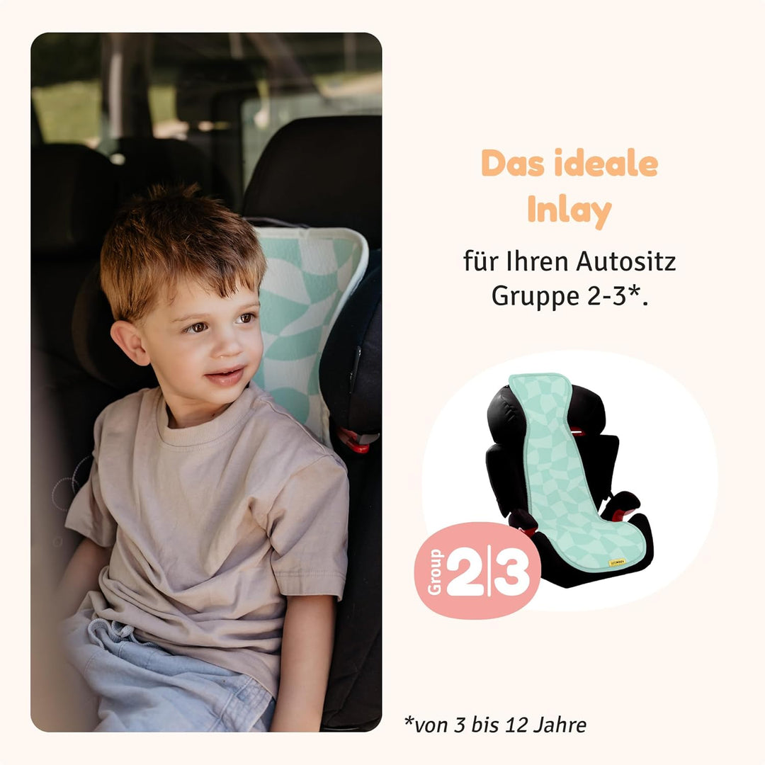 Aeromoov - Baby Sitzauflage Air Layer - Einlage Für Autositz oder Kinderwagen - Gruppe 2/3 - Antisch