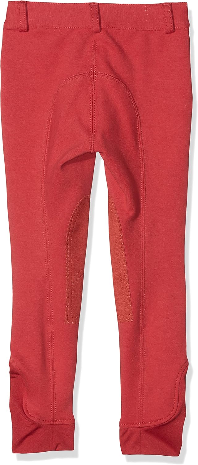 HKM 9064 Reithose Penny Easy, Mädchen Hose 176 Rot / Rot, 176 Rot / Rot