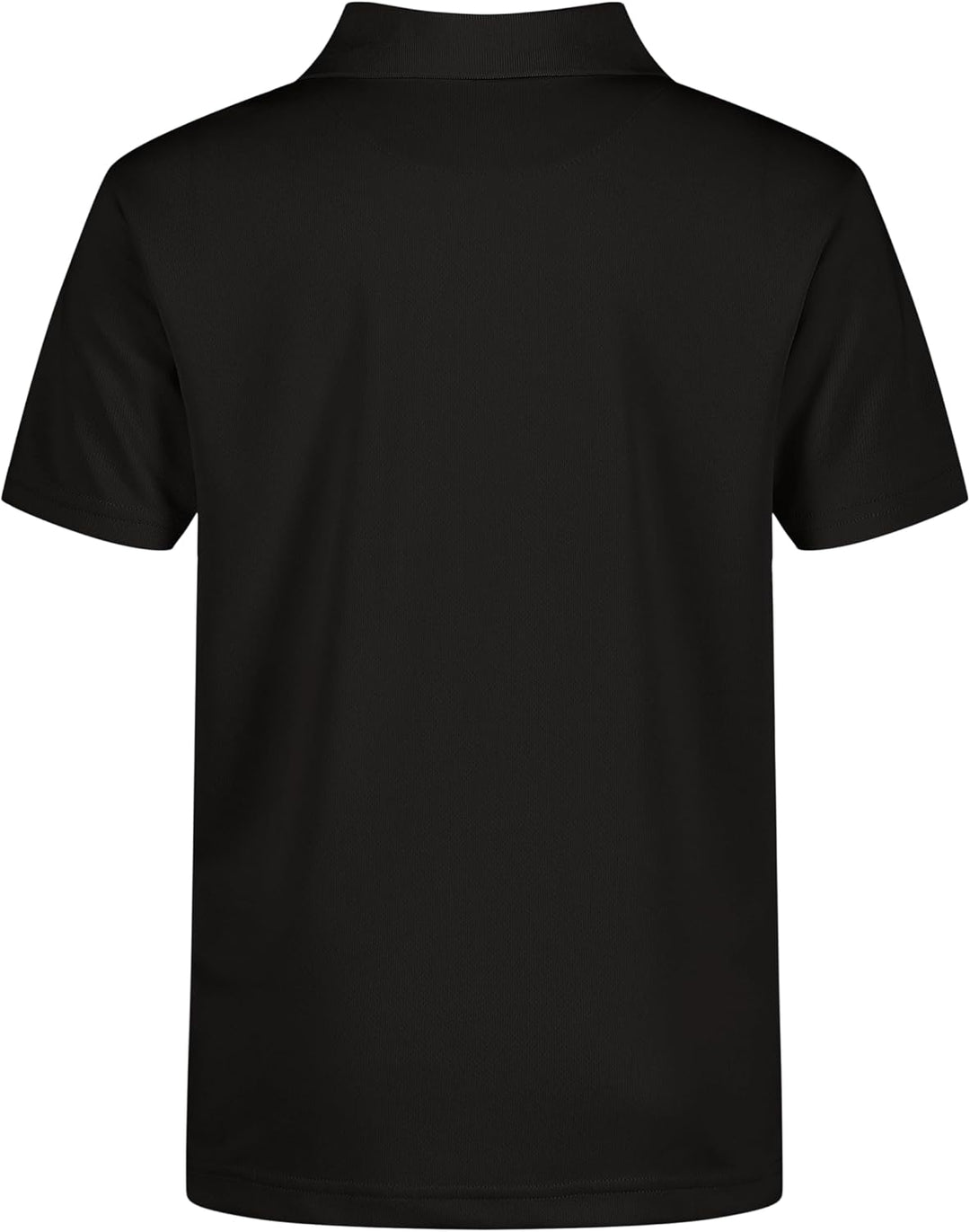 Nautica Jungen School Uniform Short Sleeve Pique Polo Polohemd (1er Pack) S Schwarz, S Schwarz