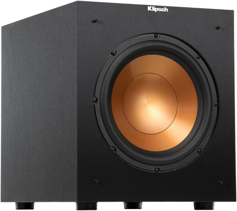 Klipsch R-10 SW Subwoofer, Farbe: schwarz R-10 SW Single, R-10 SW Single