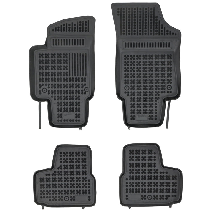 M MOTOS Gummimatten Auto Fussmatte passt für SEAT MII 2012-2018 Verbessern Sie Ihren Reisekomfort mi